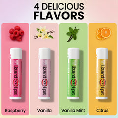 Lizard Lips cruelty-free badge displayed on packaging for ethical lip care.