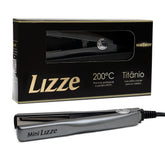 Lizze Mini compact iron with slim profile for easy travel touch-ups.