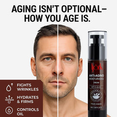 ljörk matte finish after application reveals refined pores and controlled shine