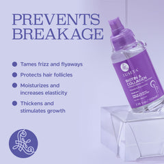 Argan oil adds hydration for shinier, softer strands.