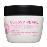 Luseta Glossy Pearl Hair Mask packaging shows premium care for damaged hair