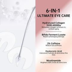 LLVYUO Novoy Rose Eye Patches pack-front view highlighting large coverage