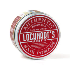 Lockhart's Goon Grease tin provides natural shine without heaviness.