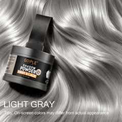 Lockmio Root Cover-Up Powder used on bald spots creates seamless, temporary concealment.