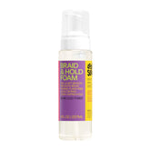 LOCK'N SLEEK braid foam provides strong hold for braided styles with a lightweight feel.