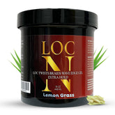 LOCN Hair Gel jar front highlights sleek packaging and smooth hold for versatile styling