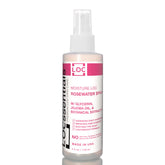 LOCssentials Rose Water Spray bottle delivering portable hydration for locs
