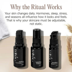 Lois Lee Try-Out Kit beauty oil bottle nourishes skin without heaviness and boosts glow