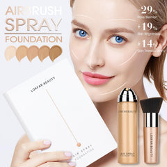 LOKFAR silky mist application demonstrates even, seamless coverage