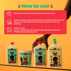 Lola From Rio curl defining cream on dresser top—tidy packaging.