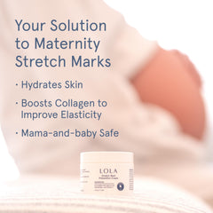 LOLA Hydrating Body Oil bottle highlighting deep moisture for daily comfort
