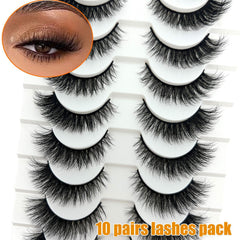 Loladook easy-apply strip lashes simplify makeup routines with a flexible cotton band.