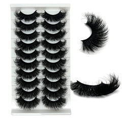 loladook mink lashes 3D fluffy volume for fuller eyes.