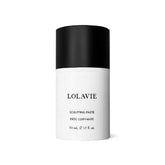 LolaVie Sculpting Paste bottle for matte finish styling and versatile texture.