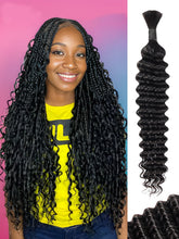 Lolly Hair deep water wave braid bundle 18 inch for easy long braids