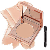 Loobexery colored clay undereye corrector with brush for precise, natural coverage all day.