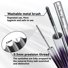 Loobexery mascara with nourishing vitamin E for moisturized lashes.
