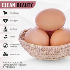 LOOKATME Tea Tree Oil Cleanser visual suggesting soothing, non-irritating skincare.