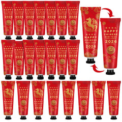 Loopeer 24-pack hand cream set for Lunar New Year celebrations, ideal for gifting coworkers