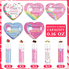Loopeer heart-pack lip balm showing festive design, ideal for galentine's day gifting.