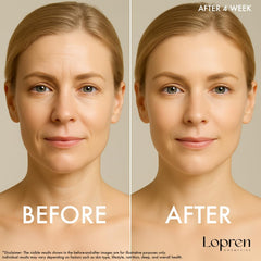 Lopren Hyaluronic Cream texture close-up showing non-greasy finish