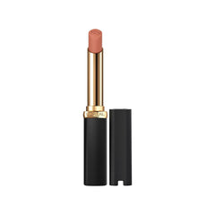 L'Oreal Paris Colour Riche Le Nude swatch shows long-lasting matte color.