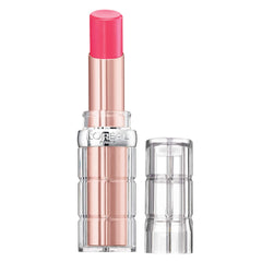 L'Oreal Paris Colour Riche Plump and Shine lipstick tube with glossy, radiant finish