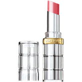 L'Oreal Paris Colour Riche Shine Lipstick in Burnished Blush offers hydrated, glossy color on the lips