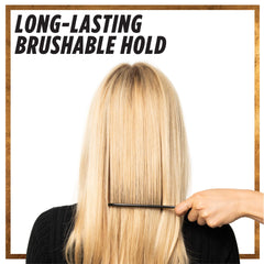 L'Oreal Paris Elnett humidity-resistant spray helps maintain style.