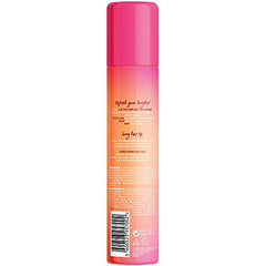 Closeup of Dream Lengths label showing fragrance and formula details