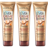 L'Oreal Paris EverCreme Deep Nourish Shampoo pour shows silky hydration for dry hair.