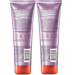 Creamy texture closeup from L'Oreal Paris EverPure signals sulfate-free conditioning.