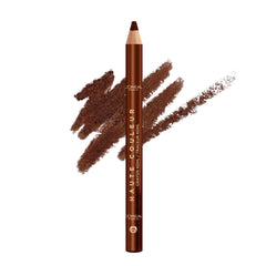 L'Oreal Paris Haute Couleur Kohl Eyeliner Bronze Chiffon swatch showing smooth glide.