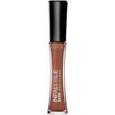 L'Oreal Paris Infallible Barely Nude lip gloss bottle with hydrating shine