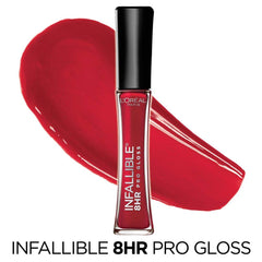 L'Oreal Paris Infallible lip gloss applies precisely with the patented applicator.
