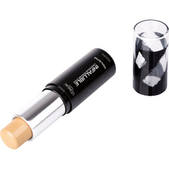 Cheekbone glow with Infallible highlighter stick for day-to-night look.