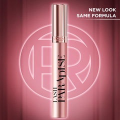 L'Oreal Paris Lash Paradise mascara bristle brush applying evenly for full fringe