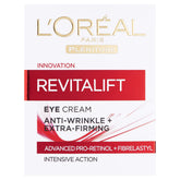L’Oréal Paris Plénitude Revitalift eye cream packaging for easy, on-the-go use