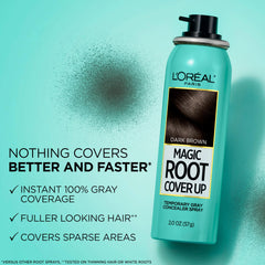 Quick-dry gray root concealer spray by L'Oreal Paris