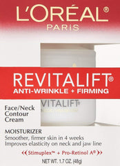 L'Oreal Paris Revitalift day routine application image highlights easy morning use.