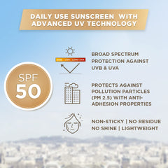L’Oréal Paris UV Defender Matte bottle highlights Airlicium oil-control.