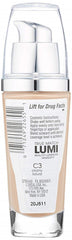 L'Oreal Paris True Match Lumi 2-pack on display highlights convenient shade matching.