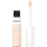 L'Oreal Paris True Match Radiant Serum Concealer packaging close-up for quick under-eye coverage.