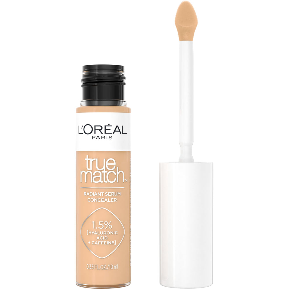 L'Oreal Paris True Match Radiant Serum Concealer under-eye coverage with 24-hour hydration.