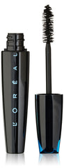 L’Oréal Paris Voluminous mascara bottle in Blackest Black showing dramatic volume potential