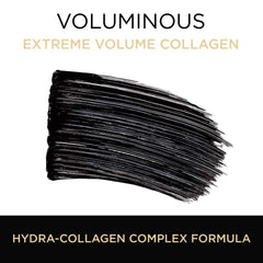 Packaging of L’Oréal Paris Voluminous mascara highlighting waterproof formula