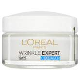 L'Oreal Paris Wrinkle Expert Day Cream 50ml packaging shown in premium box for daily use