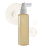 LORINIQUE L01 Root Pro Booster spray bottle shows ginseng extract for scalp nourishment.