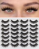 Losha natural-look faux mink lashes for daytime elegance
