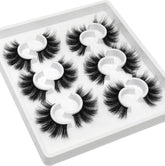 Losha Lashes 20mm fluffy 5D look for dramatic evenings.